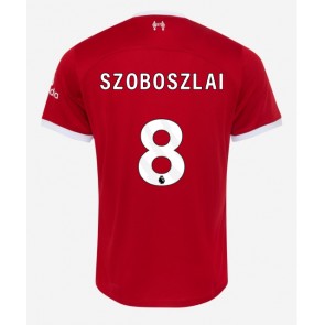 Liverpool Szoboszlai Dominik #8 Koszulka Podstawowych 2023-24 Krótki Rękaw